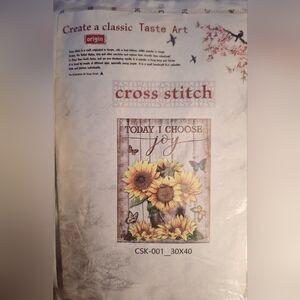 Cross Stitch Kit - Stamped
